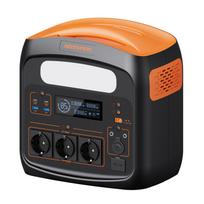 NECESPOW 1800W nešiojama elektrinė – 1024Wh talpa – LiFePO4 (3000+ ciklų) – 10 išėjimų – 1300W greitas įkrovimas juoda