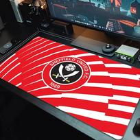 Sheffield United FC Mouse Pad Large Gaming Table Cushion Non-slip Laptop Tablet Big Mousepad XXL Mat Mini PC Playmat With Lock edge_xia 30cmx60cm(11.8x23.6inch) red