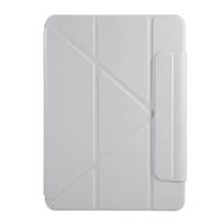 Anti-Fall 11-inch Tablet Case: Compatible with iPad Air 9 & 13, Full Cover, Folding Style with Engraved Pattern Mi Pad 5 white