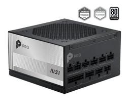 MSI PRO A1000PL PCIE5 EU Black 1000W PSU|PRO A1000PL PCIE5