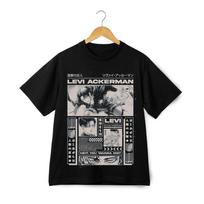 Attack on Titan Mikasa Ackerman Sword T-Shirt – AOT Anime Graphic Unisex Tee 2XL black