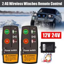 12V 24V elektrinio gervės jungiklio valdiklio belaidžio nuotolinio valdymo pulto priedai, skirti Jeep Off Road 4x4 ATV priekabai valčiai CHINA gray