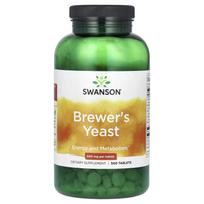 Swanson, Alaus mielės, 500 mg, 500 tablečių (250 mg vienoje tabletėje)