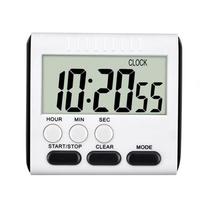 Kitchen LCD Digital Kitchen Timer 24 Hours 60x28mm Alarm white