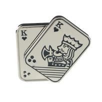 Edc Poker Magnetic Push Card Metal Pushing Plate Mechanical Slider Haptic Coin Ppb Anti Stress Reducing Toys Mini Fidget Sensory beige