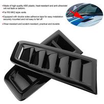 2PCS Universal Mount Hood Air Vent Grille for Focus RS MK2 Style Engine Hood Modification juoda