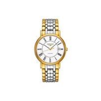 Longines Fashion Series Mechanical Movement 30M Water Resistant Watch 38.5Mm White Dial Stainless Steel Case Stainless Steel Bracelet L4.921.2.11.7 Silver Strap white