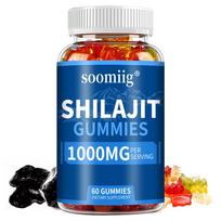 Žolelių gumos 1000 mg, Standartizuotas fulvo rūgšties ekstraktas, 60 vnt. Maisto papildas 60 Gummies