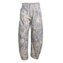 adidas Canvas Cargo Work Pants 'Putty Grey Grey Three Wonder Beige' Men's KG6443 EU 28 gray