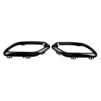 2 vnt. Galinio išmetimo sistemos antgalio apdailos dangtelio pakeitimas GLC klasei X254 C254 AMG linija 2023 2026 2548858300 2548858400 Black black