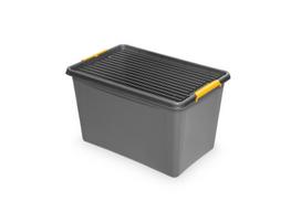 Orplast sandėliavimo dėžė su ratukais, 58x39x35 cm, 60 l