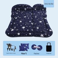 Portable Folding SUV Inflatable Air Mattress black