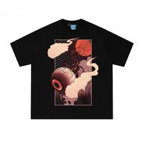 Terraria Eye of Cthulhu T Shirts Pixel Style Game Graphic Printing Tops Summer 100%Cotton Casual Round Neck Men EU Size Tops Men Women Summer Clothes S įvairiaspalvis
