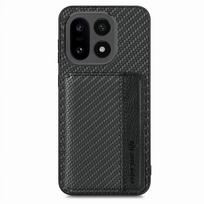 For OnePlus15 5G 2025 Luxury Case RFID Blocking Leather Card Back Panel OnePlus 15 Case Phone One Plus 15 Magnetic Flip Cover OnePlus 15 juoda