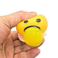 Puking Egg Yolk Stress Ball With Yellow Goop Relieve Stress Toy Funny Squeeze Tricky AntiStress Disgusting Egg Toy Kids Gift geltona