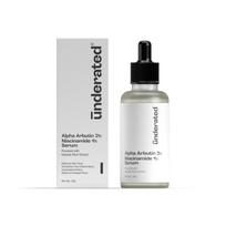 Underated Alpha Arbutin 2% + Niacinamide 1% Serum | Brightening & Skin Tone Correction | With Kakadu Plum Extract | For All Skin Types |Pack of 1 ( gray
