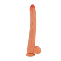 SuperLove Extra Long Realistic Silicone Dildo Skin Small