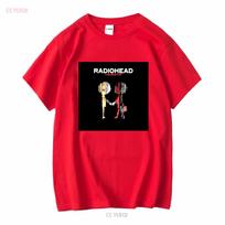 Radiohead The Best Of Promo Album Cover Art T Shirt Size Xl 2008 Rock Band Vintage Washed Casual Versatile Stretched Graphic S