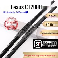Lexus CT200H Original Wiper Blade Rubber Strip Accessories Front Wiper for Lexus CT200H (2011-2020) gray
