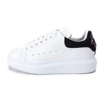 Alexander McQueen Ypa Dideli Batai 'Off White Black' Moteriški 667238WIAF29061 36.5 white