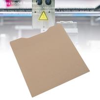 Build Plate Replacement for Creality Hi Combo 3D Printer Double Sided PEI Texture Coating Print Bed 265x265mm beige