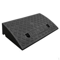 Curb Ramp Driveway Slope Pad Portable Anti Slip Threshold Material Easy to Install Suitable Height 11 cm gray