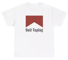 Mesk vaperį Rūkyk cigaretę Marškinėliai Juokingi Sarkastiški Rūkymo Mėgėjai Kvailas Humoras Marškinėliai S brown