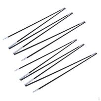 2Pcs Spare Replacement Tent Sunshade Support Poles Awning Kit for Outdoor Camping Hiking Travel black