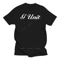 Camiseta De Algodon Negra Con Logo Blanco De G Unit XXXL gray