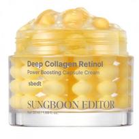 Sungboon Editor Gilus kolagenas Retinolis Energiją suteikiantis kapsulių kremas 50 ml
