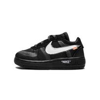 Nike Air Force 1 Low Off-White Black White TD BV0853-001 5C black