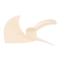 1 vnt. 15 cm skersmens šaldytuvo ventiliatoriaus mentės Bcd-555/556/550/551/553Wkm kondensatoriaus varikliui Plastikiniai aušinimo ventiliatoriaus lapelių dalys 1 white