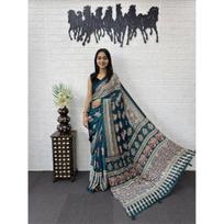 New Launch – Super Hit Semi Gajji Silk Real Mirror Work Saree gray