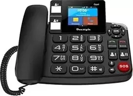 Onestyle Opal SIM Desktop Telephone Black (UNISOC SL8521E Dual Core)