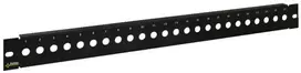 Pulsar RAP-F 24-Port Keystone Patch Panel Frame 1U 19 inch Juodas