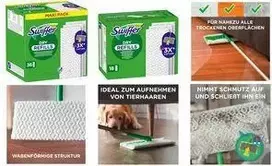Swiffer Dry Floor Wipes Refill Pack, 72 Count