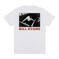 Bill Evans Vintage tshirt Jazz music 60s miles davis John Coltrane Cotton Unisex T shirt New TEE TSHIRT Womens tops S black