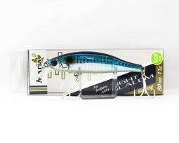 Maria Tight Slalom 80mm 11 grams Sinking Lure 027 (9900) black