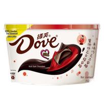 Dove Rich Dark Chocolate Share Bowl red