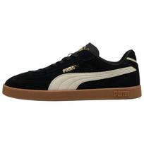 PUMA Club II Era Suede Unisex Black Beige Low Top Retro Sneakers Versatile Comfortable Thin Sole 400717-01 36 black