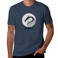 Kali Linux Tee Scratched Tagline Dragon Open Source Os Tshirt Urban Style Casual Short Sleeve Top S black