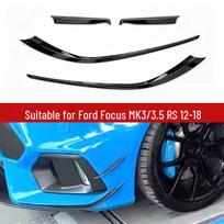 Ford Focus MK3-4.5 ST/RS/ST-line Front Fog Light Deflector 2012-2026 12-18 MK3 ST/RS wind deflector blue