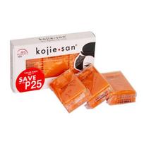 Gaukite GetGet Filipinų muilą Kojie San muilą, 65g x 3 vnt. red