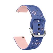 18mm Watch strap for Garmin Venu 4 41mm Band Silicone Engraved Women's Replacement Watch Band for Garmin Venu 4 41mm 3S 2S Band 18mm Quick release