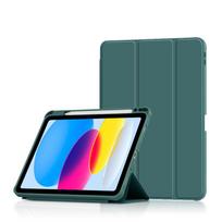 For iPad A16 11 Inch Case iPad 11th Cover with Pencil Holder for iPad 10th 11th Generation Case Auto Sleep Wake iPad (A16) iPad A16 11th 2025 žalia