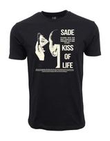 Unisex Adult Casual Graphic SADE KISS OF LIFE GRAPHIC T-SHIRT Shirt S gray