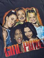 Vintage 90s Spice Girls 'Girl Power' black unisex t-shirt QT3655 Unisex T-Shirt XXXXL brown