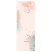 Suede Yoga Mat Rubber Yoga Mat Foldable Anti Slip Wear-resistant Fitness Mat Ultra-thin Portable Soft Cushion 183*68/80cm*1.5mm 183x68cm white