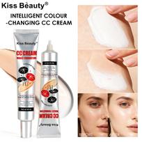 Kiss beauty foundation cc cream brightening complexion concealer natural moisturizing foundation 45ML gray