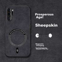 Phone Case for Huawei P30 Pro, for Huawei P30 Pro, Skin-Like Magnetic New Matte Lens Full Protection Silicone Simple Style - Black